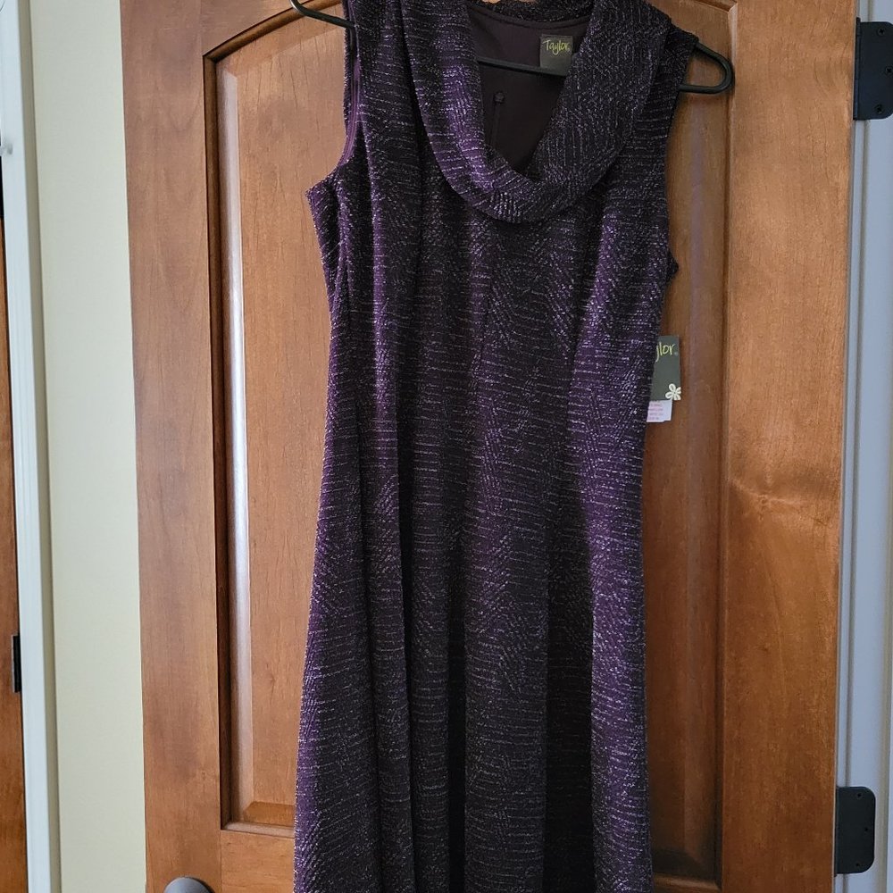Plum/Stone Taylor Dress Size 8